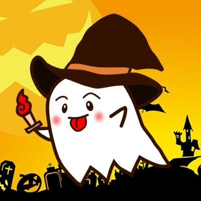 代表のイメージキャラ(おばけ)